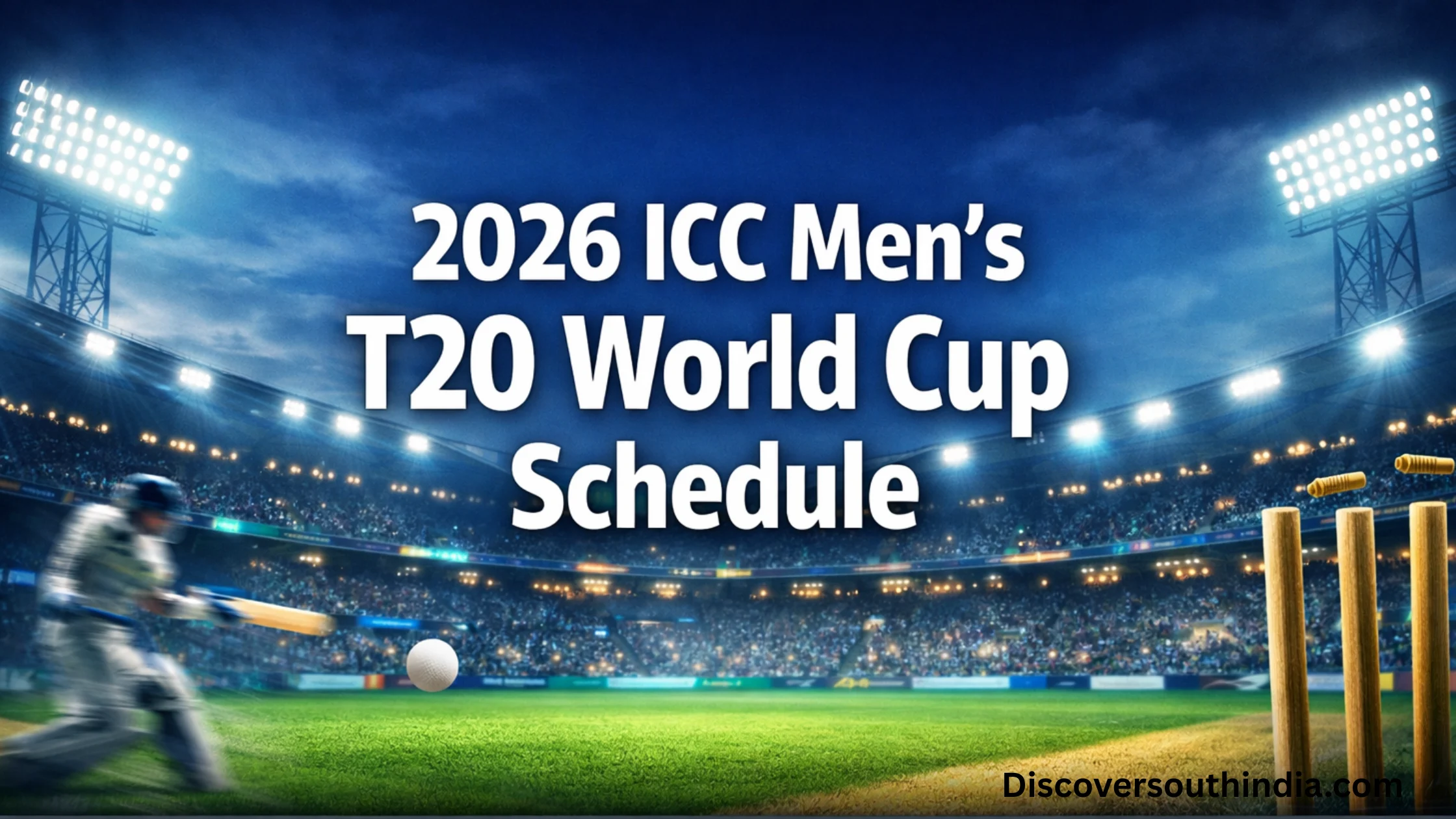 T20 2026 World Cup schedule
