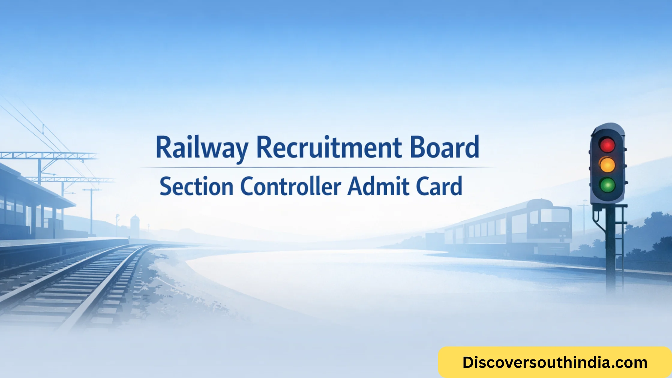 RRB Section Controller Admit Card