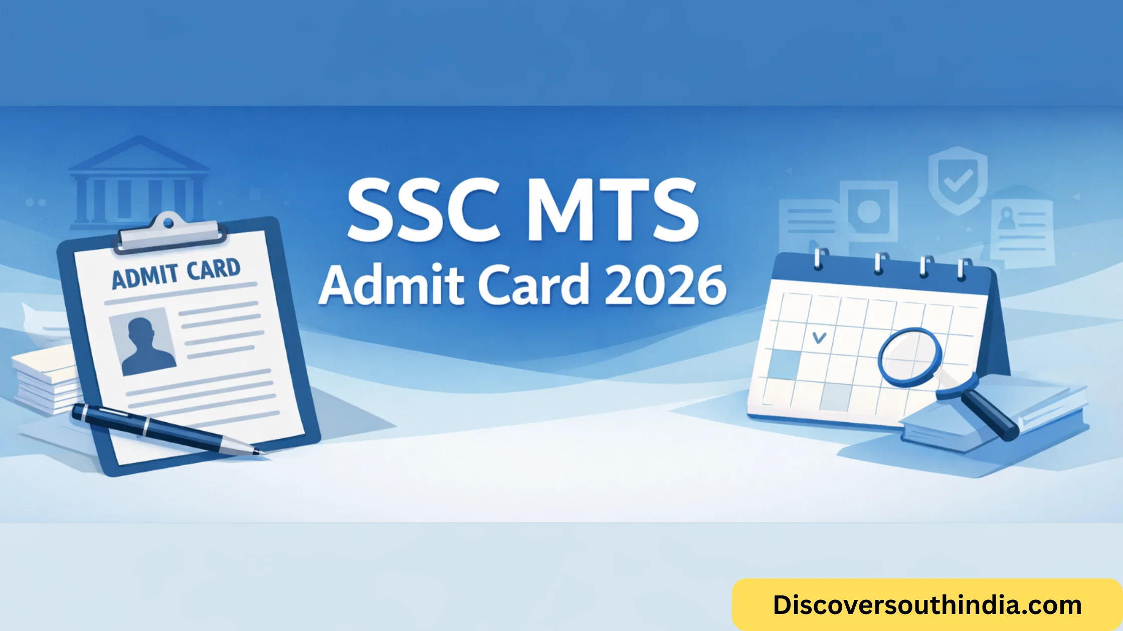 SSC MTS Admit Card 2026