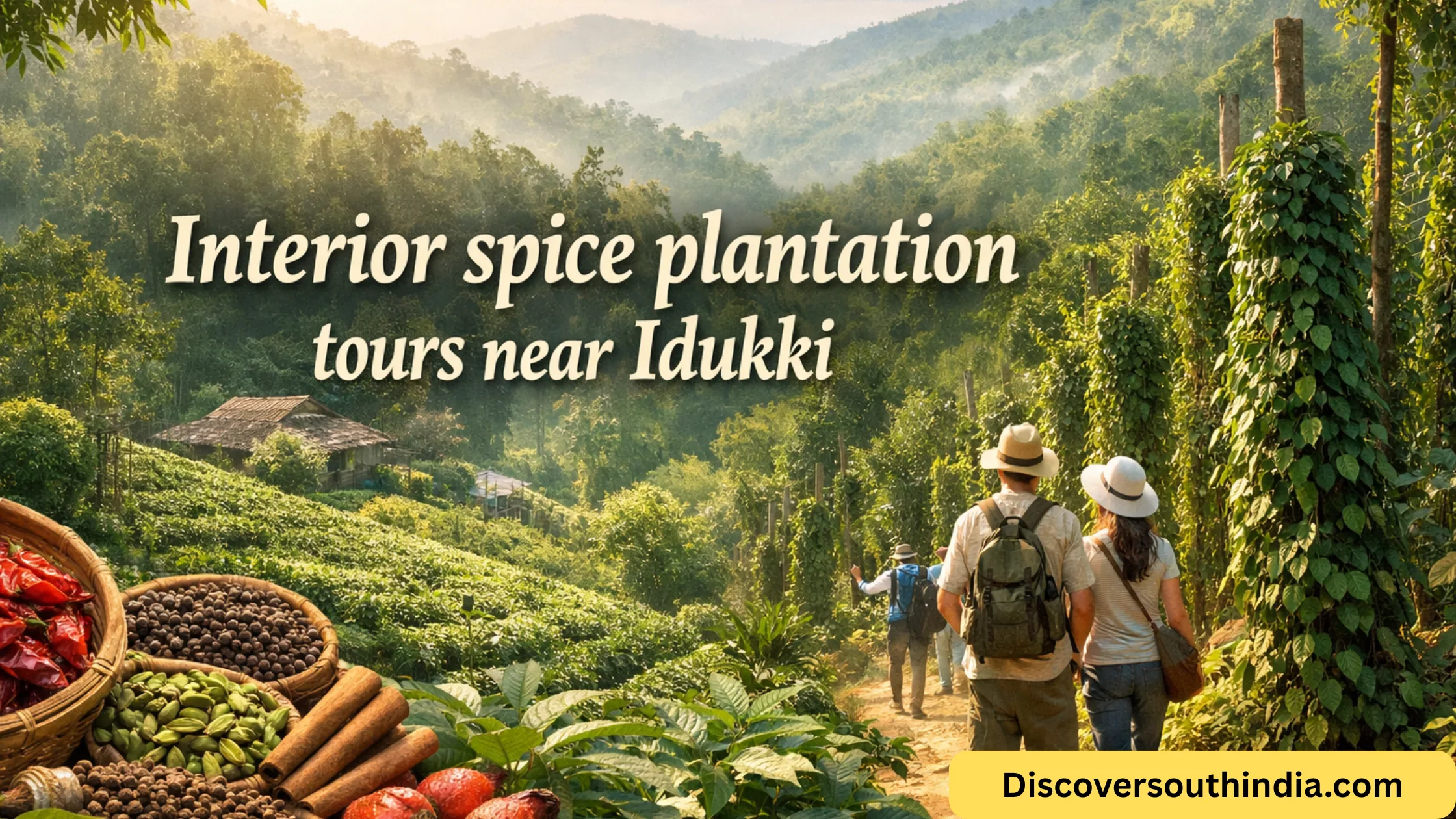 Interior spice plantation tours near Idukki