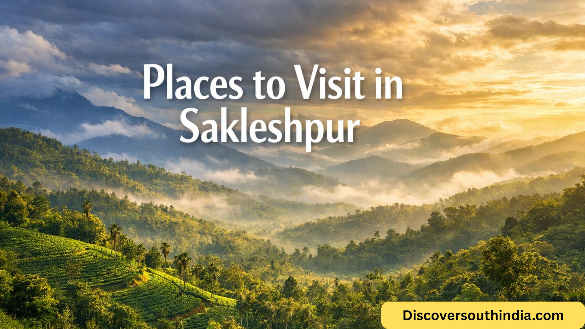 places to visit in Sakleshpur