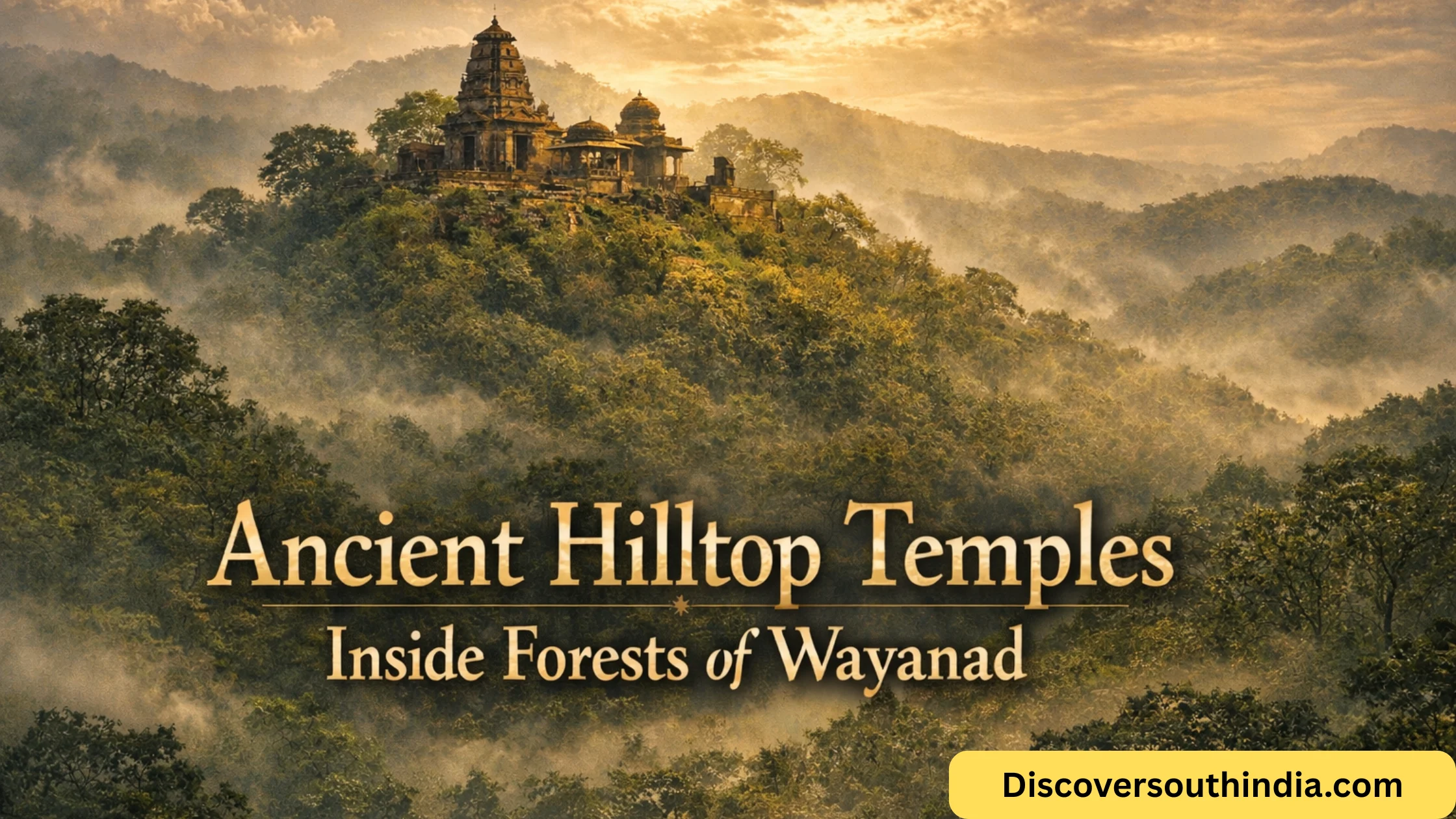 Hidden Ancient Hilltop Temples Deep in Wayanad Forests