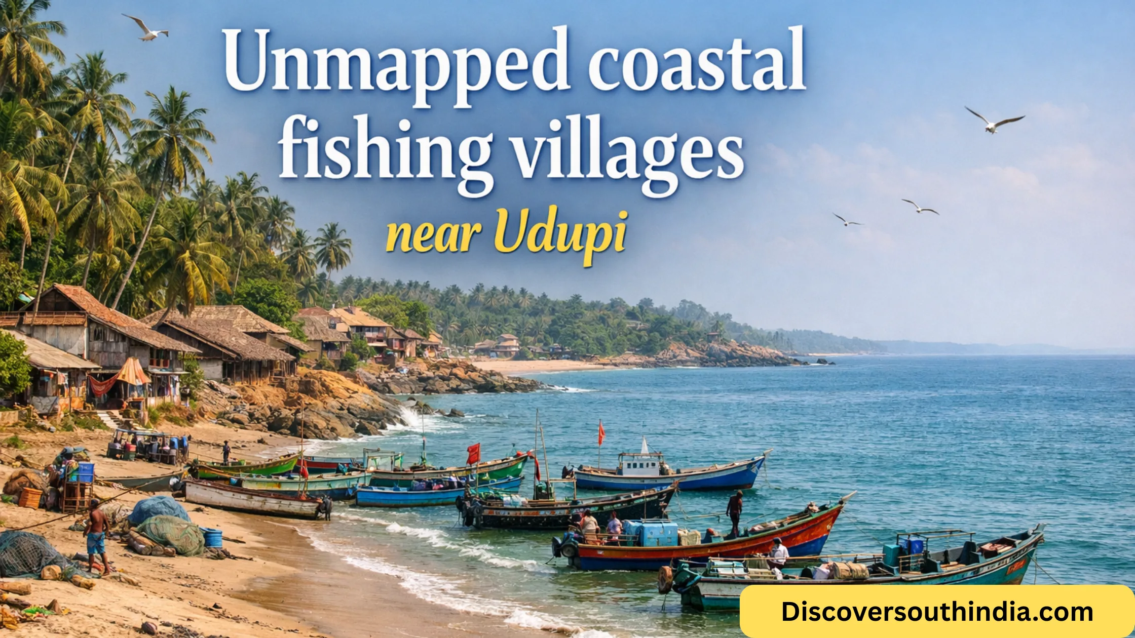 Unmapped coastal fishing villages near Udupi
