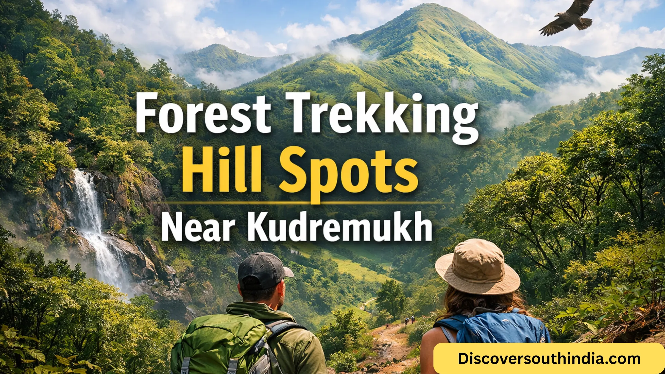 forest trekking hill spots near kudremukh