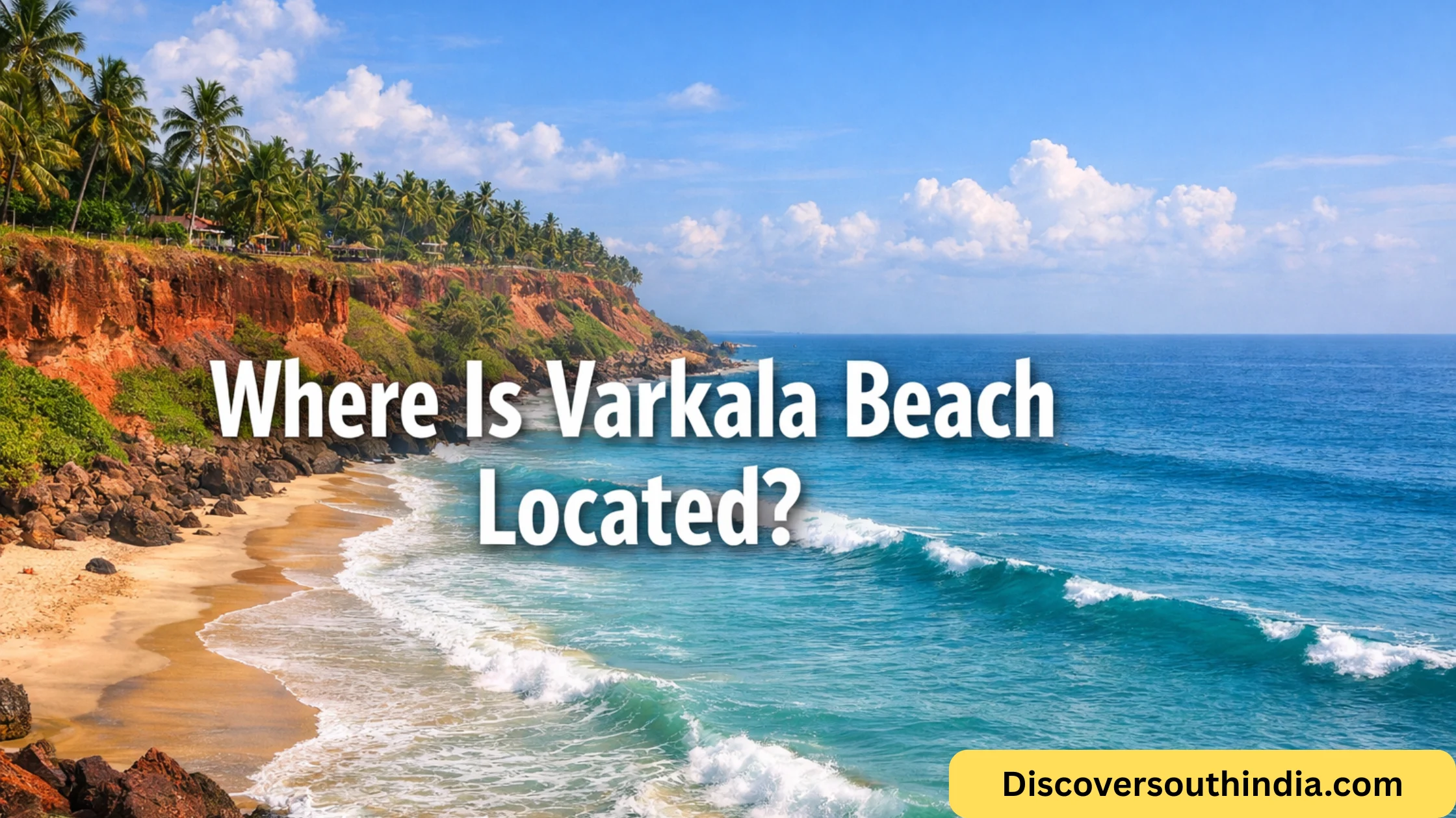 where is varkala beach located